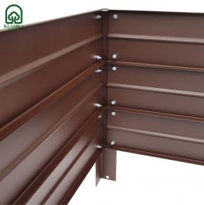 Paaugstināta dobe KLASIKA GARDEN, krāsota pēc RAL standarta