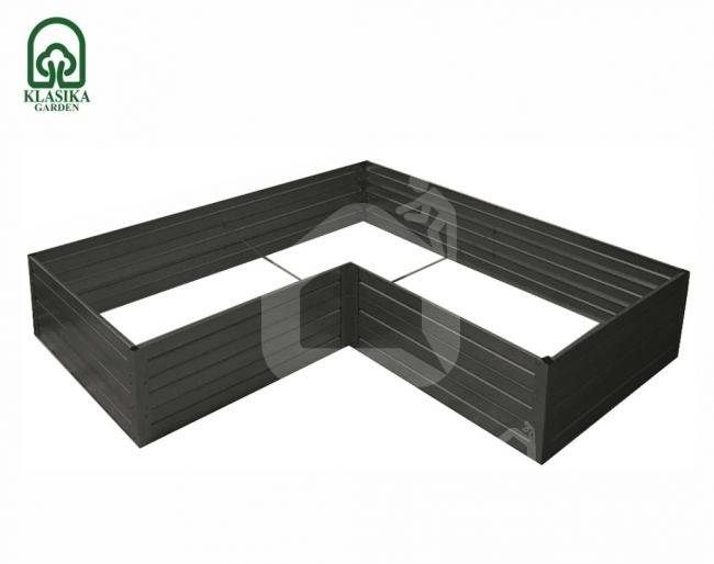 Modulinė pakelta lysvė KLASIKA GARDEN L-forma