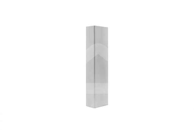 Stulpas tvorai 60x40 mm, H2,3 m, sienelė: 1,2 mm, ZN, be dangtelio