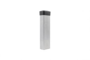Stulpas tvorai 60x40 mm, H2,3 m, sienelė: 1,5 mm, ZM430 (Magnelis), su PVC laikikliu