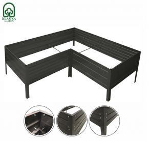 Modulārā paaugstinātā dobe KLASIKA GARDEN L-formā