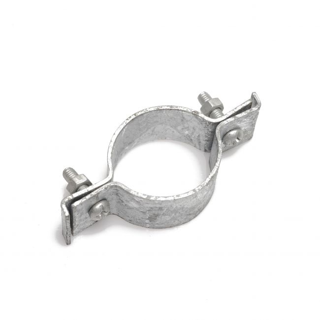 Apkaba apvaliam stulpui, ø48 mm, TIESI, plieninė
