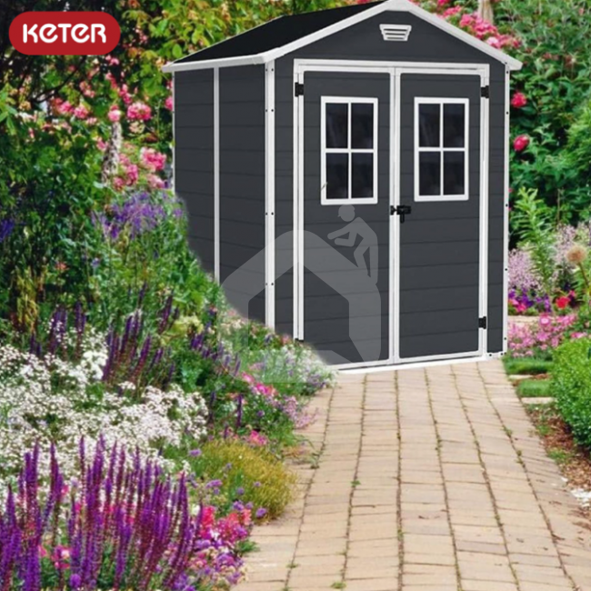 Sodo įrankių namelis-lauko sandėliukas MANOR 6x5W