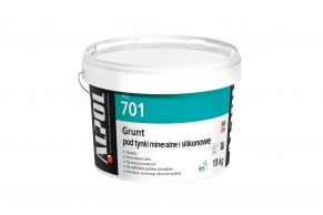 Gruntas, Alpol AG701, kvarcinis, 13kg. (prieš silikatinį ir silikoninį tinką)