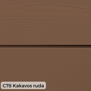 Cementinės dailylentės Cedral Click, medžio imitacija