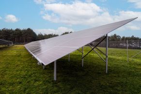 Antžeminė saulės elektrinė 25kW komplektas su montavimu