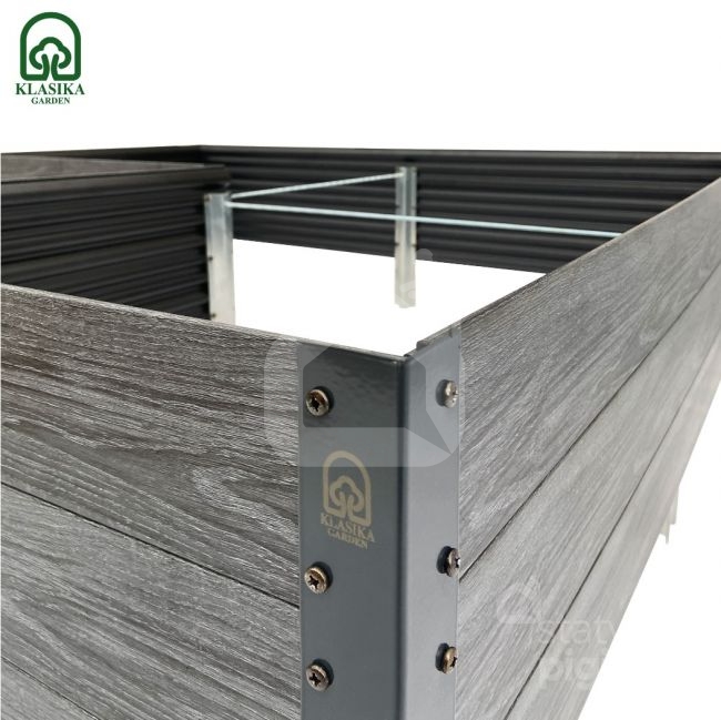 GPPS modulinė pakelta lysvė KLASIKA Woodlook (L-formos)