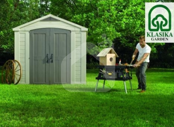 Sodo įrankių namelis-lauko sandėliukas FACTOR 8x11