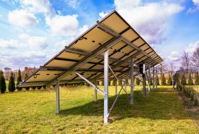 Antžeminė konstrukcija saulės jėgainei FWD2 HDM