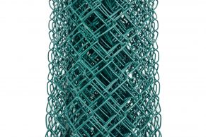 Tvoros tinklas, pintas, 1500 mm, 50x50 mm, ø1,5/2,5 mm, 10 m, RAL6005