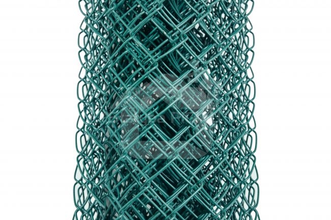Tvoros tinklas, pintas, 1500 mm, 50x50 mm, ø1,9/3,5 mm, 10 m, RAL6005