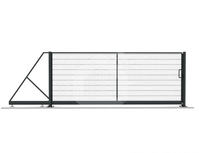 Stumdomi segmentiniai vartai su 2D užpildu, 4000X1700mm