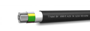 AC keturių gyslų kabelis ilgiems ruožams, 4x95 mm², aliuminis, TTCABLES
