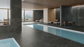 Akmens masės plytelė Ardenas Antracita 60x120 cm, Exagres