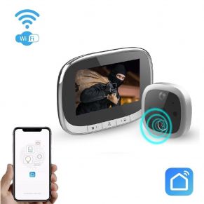 Išmanioji durų akutė-skambutis su Wi-Fi SMARTHOME