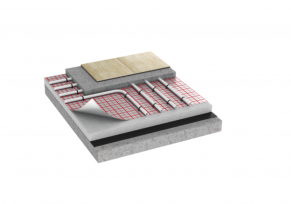 Plėvelė grindims Eurovent ALUFLOOR 110 gr./m², 1,0 m. x 50 m. = 50 m²