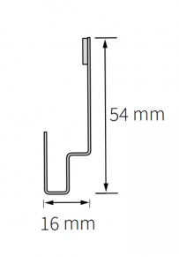 Apmales profils, augšdaļa, Cedral Click