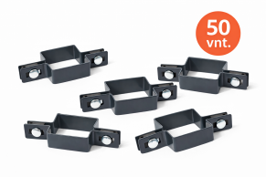 Apkaba segmentui 60x40 mm, TIESI, plieninė, 50 vnt. NESURINKTOS