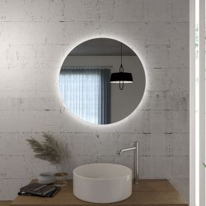 Apvalus veidrodis su LED apšvietimu ∅700 mm