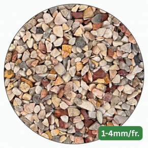 Skaldos danga Arabescato 1-4 mm, įvairiaspalvė