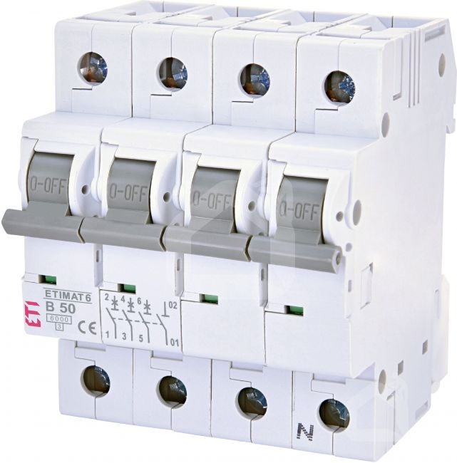 AC Automatinis jungiklis, 50A, B tipas, ETI