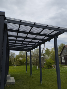 MK PC DIAMOND SINUS banguota polikarbonato danga, skaidri, 2, 3 m