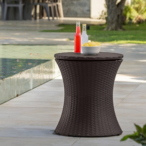 Staliukas-šaltkrepšis COOL BAR RATTAN