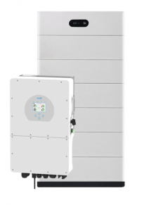 Baterijų sistema 15 kWh su hibridiniu 10 kW inverteriu