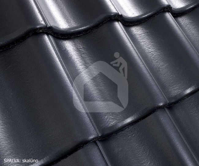 Betoninė čerpė Benders Vienbangė Brilliant