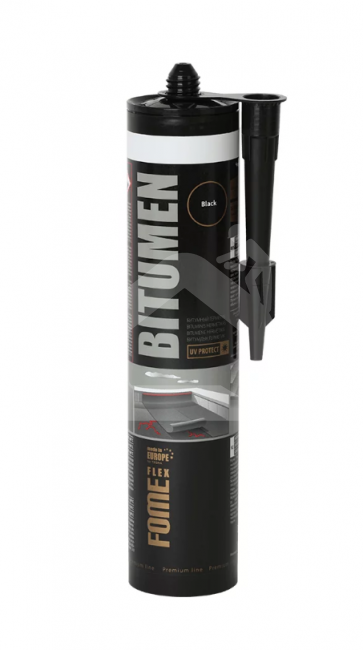 Bituminis hermetikas FOME FLEX Bitumen, 300 ml