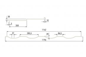 Modulinė čerpė Bolero (H1)