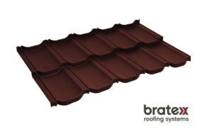 BRATEX Metāla dakstiņu moduļa jumts Aurora