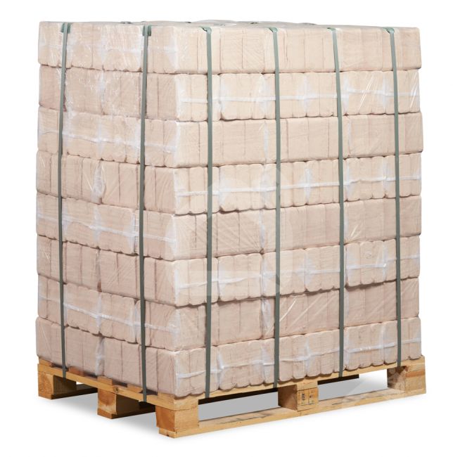 Beržiniai medžio pjuvenų RUF briketai, 96 vnt. – 960 kg (juridiniams asmenims)