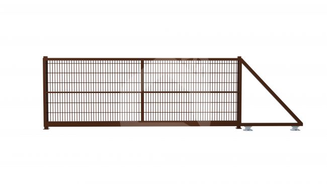 Stumdomi vartai 5000x1700 mm, 2D segmento užpildu 6/5/6, UNIVERSALŪS