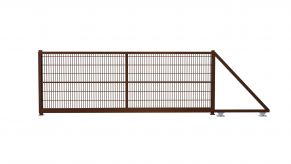 Stumdomi vartai 4000x1700 mm, 2D segmento užpildu 6/5/6, UNIVERSALŪS