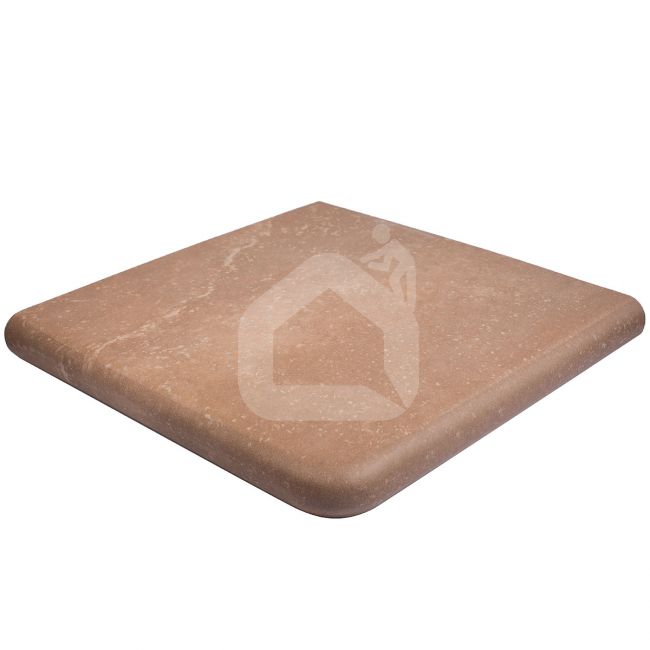 Klinkerio laiptų pakopinė kampinė plytelė Cartabon ML Stone Brown (paskutiniai vienetai)