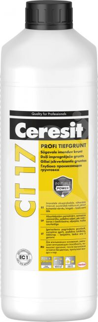 Giliai įsiskverbiantis gruntas CERESIT CT 17 PROFI