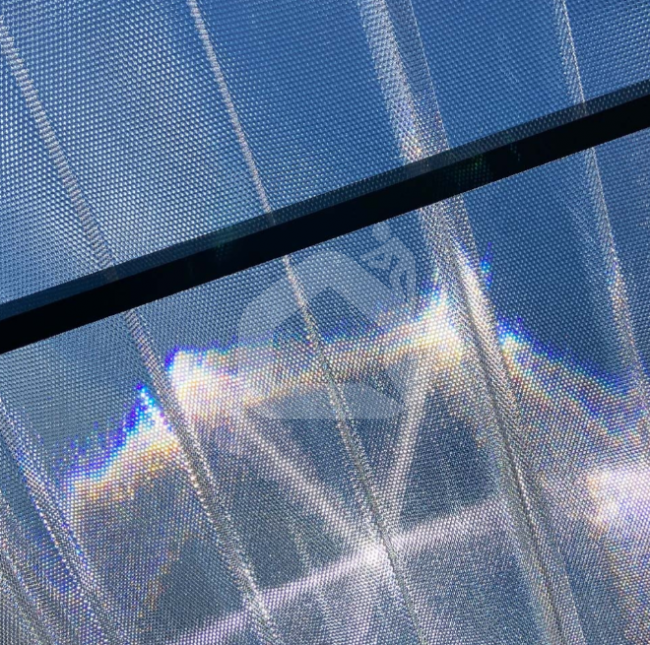 MK PC DIAMOND TILE EFFECT čerpinė polikarbonato danga, 15°, bronzinė