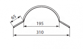 Čerpinis kraigas, apvalus F17, 1880/1980 Dual Matt