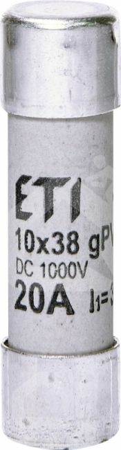 DC Saugiklis, 20A, 1000V, ETI