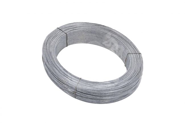 Tvoros tinklo įtempimo viela, ø2.00mm., 100m., ZN