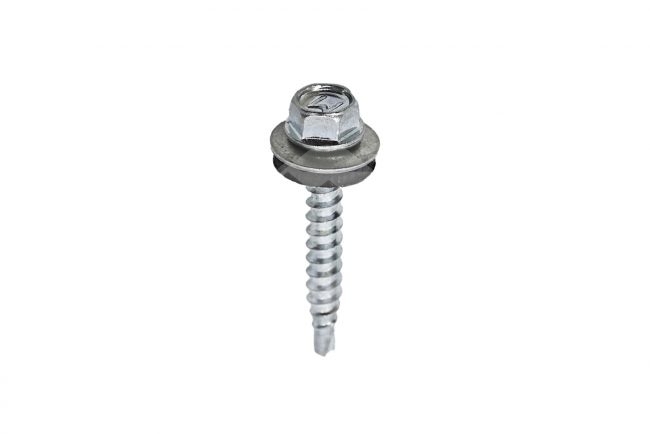 Cinkuotas savigręžis su tarpine į medį K 4,8x35, KLINKEROS, ZN