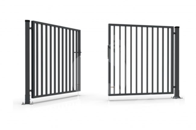 Varstomi vartai, strypelio 20x20 užpildu, 1200x4000 mm