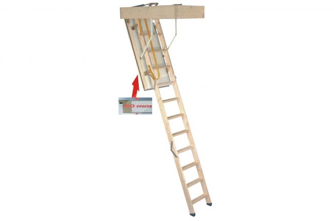 Palėpės laiptai POLAR 60