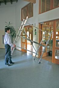 KRAUSE maži universalūs aliuminiai pastoliai su padu CORDA 916174