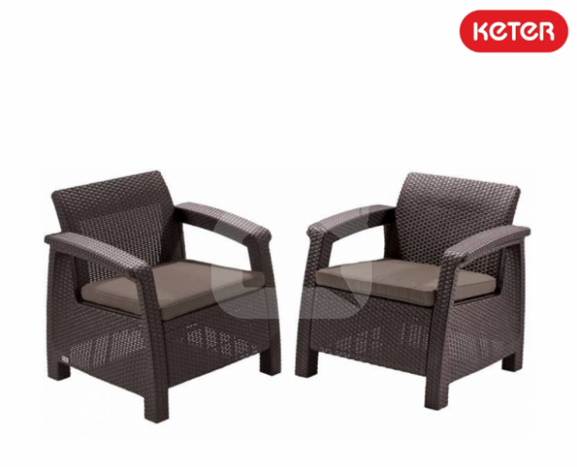Krėslų komplektas CORFU DUO