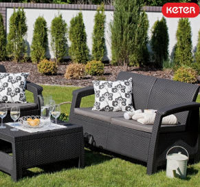 Lauko baldų komplektas CORFU SET