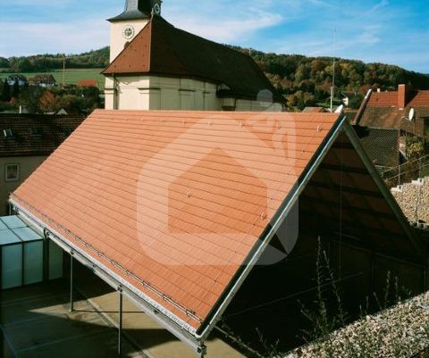 Keraminė čerpė CREATON Domino 100 Naturrot