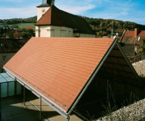 Keraminė čerpė CREATON Domino 100 Naturrot