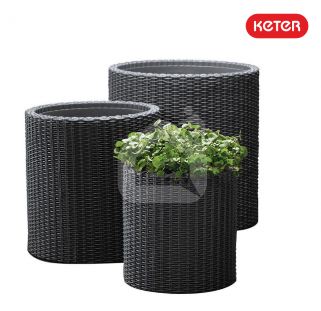 Puķupodu komplekts CYLINDER S+M+L